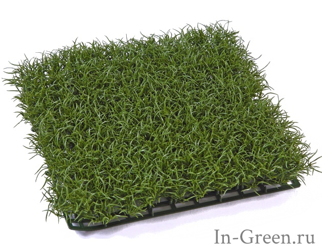 Газон-трава  темно-зеленая | 26х26 см