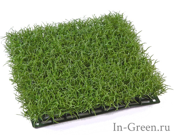 Газон-трава  светло-зеленая | 26х26 см